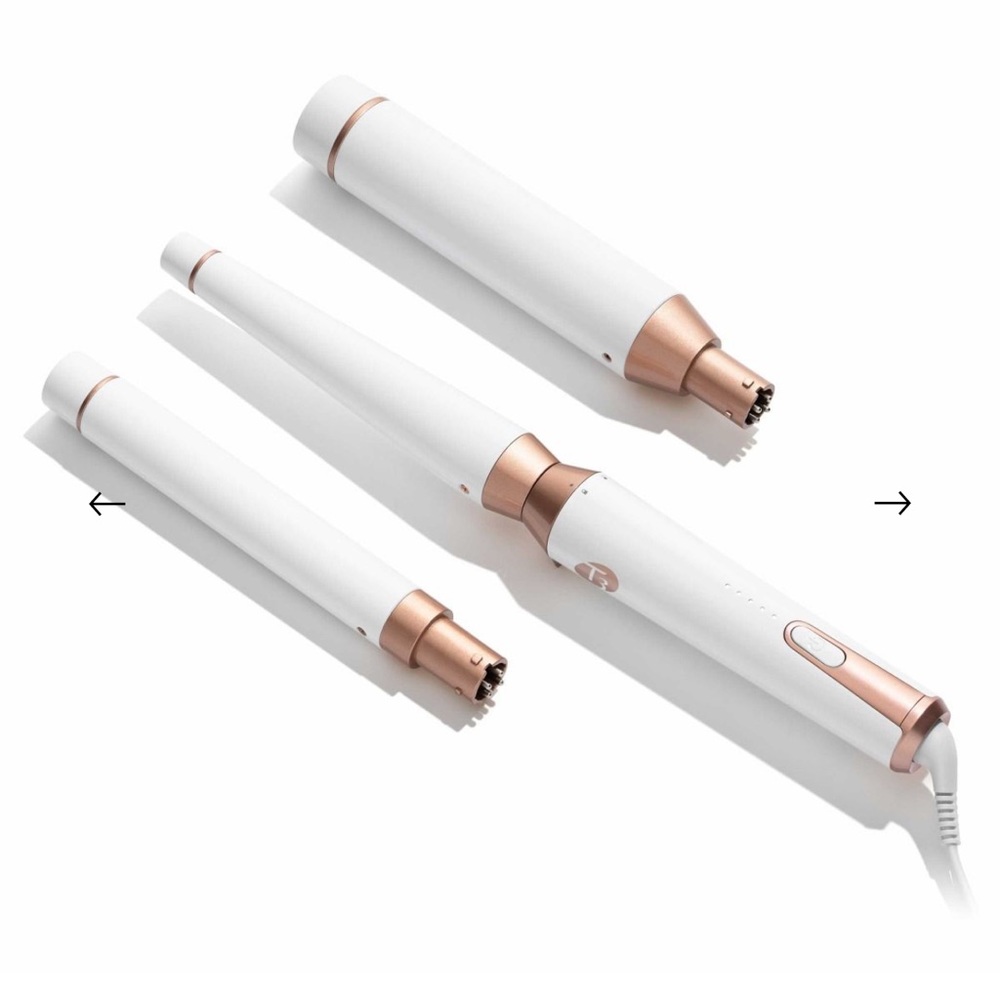 T3 curling iron whirl trio - used twice, like new!!
